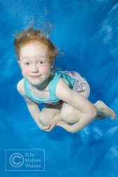 Underwater photo shoot